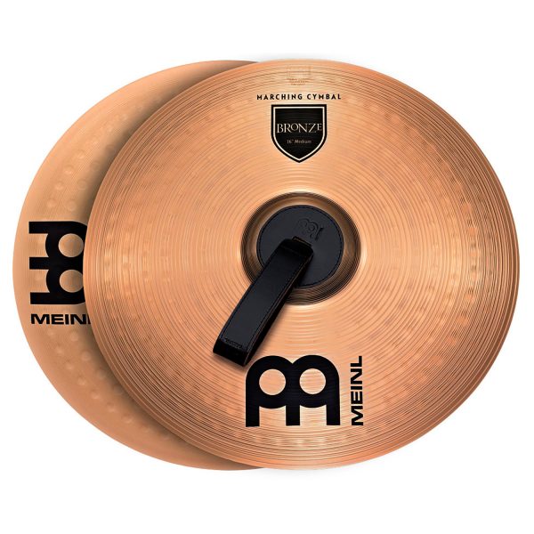 Platillos Meinl MA-BO-16M Bronze Marching Cymbal par 16Pg