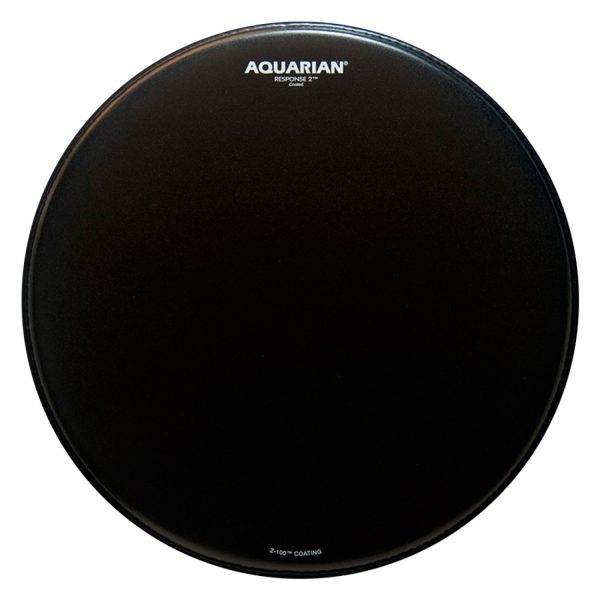 Parche Aquarian TCRSP2-8BK Texturizado 2 Capas Negro 8Pg