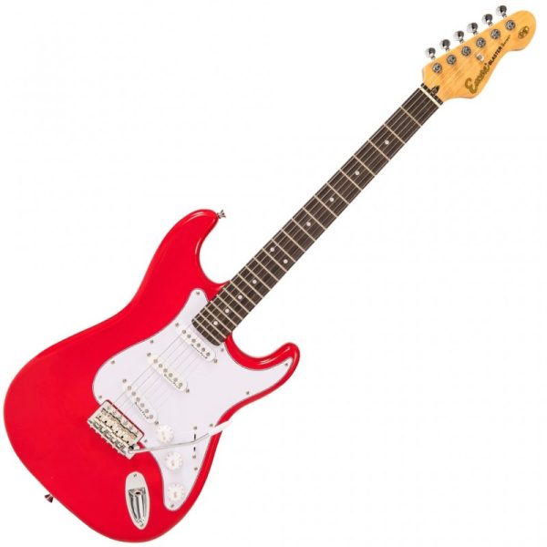 Guitarra Encore E6RED Electrica stratocaster Rojo