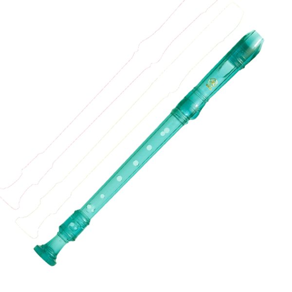 Yamaha YRS20G Flauta dulce Soprano Azul 3Pz Do