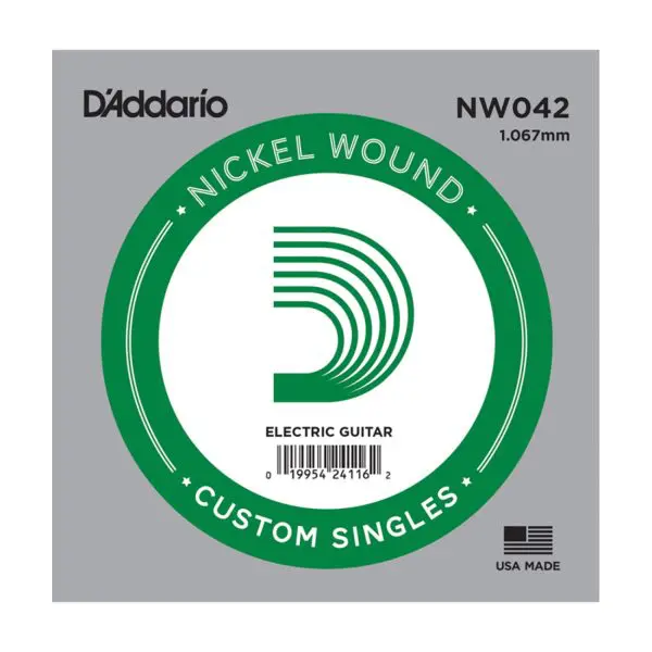 D'Addario NW042 Cuerda Guitarra electrica