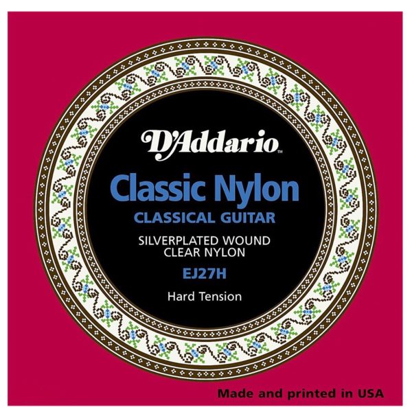 D'Addario EJ27N Encordado Guitarra clasica Nylon Tension normal