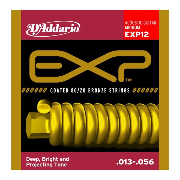 Encordado D'Addario EXP12 Guitarra Electroacustica 13-56