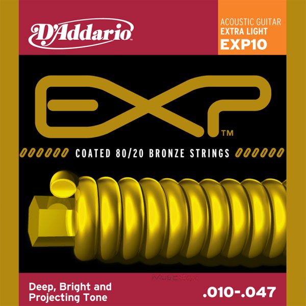 Encordado D'Addario EXP10 Guitarra Electroacustica
