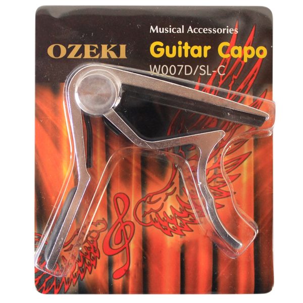 Capodastro Ozeki W007DC Plateado Aluminio