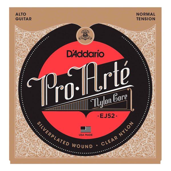 Encordado D'Addario EJ52 Guitarra alto Tension normal