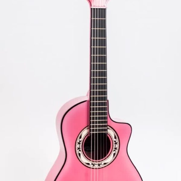 Bucaramanga AQ Combo Guitarra Acustica Boquete Rosado