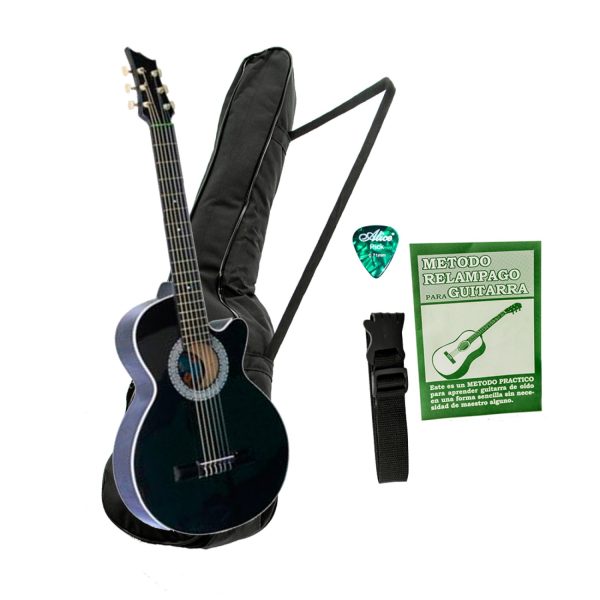 Combo Guitarra Bucaramanga AT Electroacustica Boq Azul