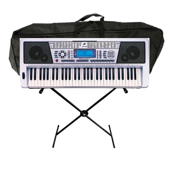 Meike BC Combo Teclado Base Estuche Gris