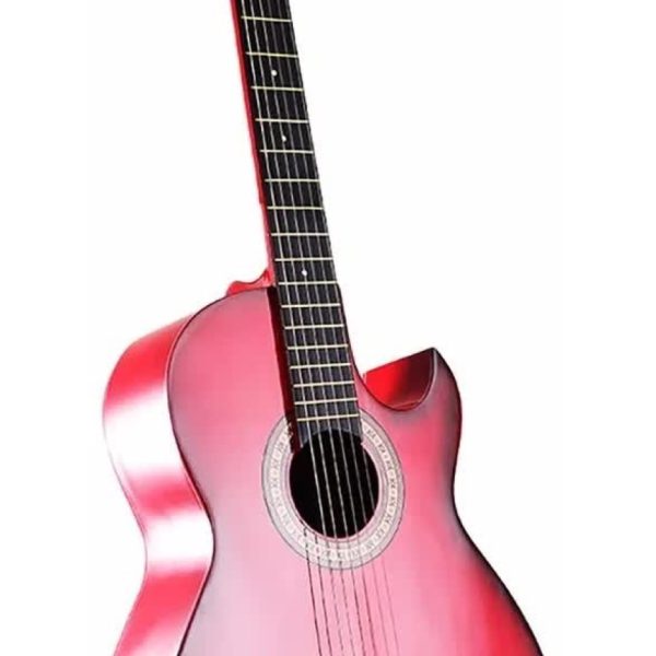 Guitarra Bucaramanga E2PK Electroacustica Boquete Rosado