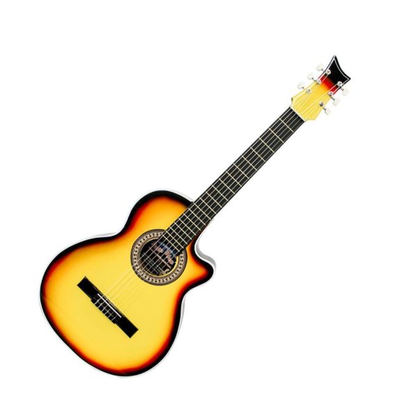 Guitarra Bucaramanga JSB Acustica Junior Boquete Sunburst