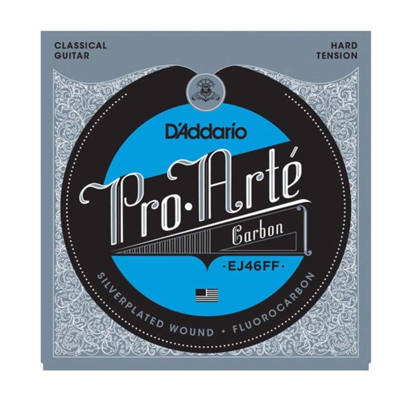 D'Addario EJ46FF Encordado Guitarra clasica Nylon Alta tension