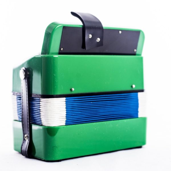 Acordeon Lyon France ST214GR Infantil Botones Verde