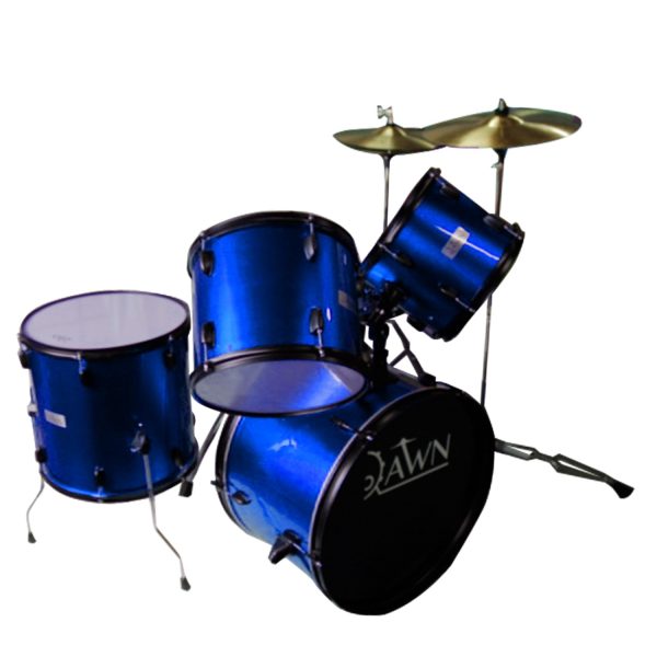 Dawn DR6BL Bateria platillos silla Azul 5Pz