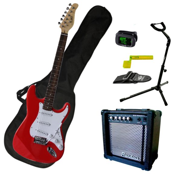 Combo Guitarra I60 EQ electrica Stratocaster Sunburst