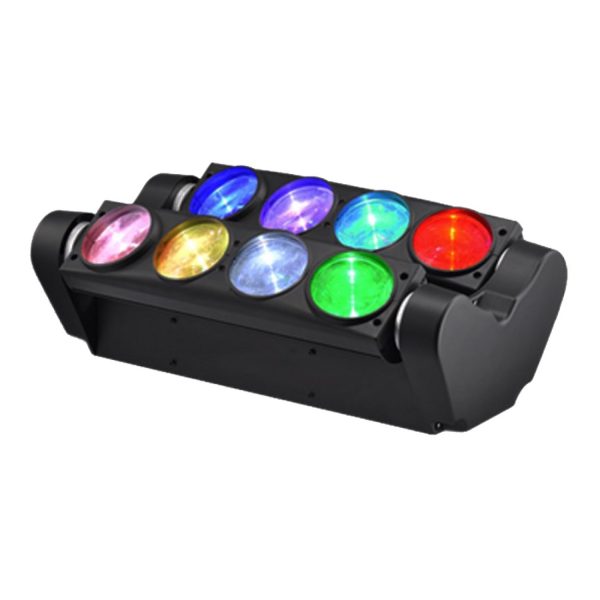 Barra Big Dipper LM80 Led Doble Rgbw Negro