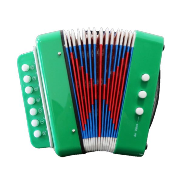 Acordeon Cpk UC218 Infantil Botones Verde