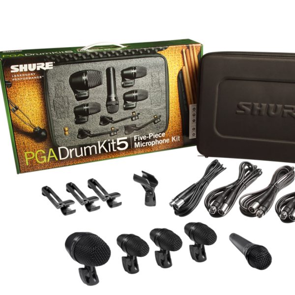 Shure PGADRUMKIT5 Micrófono bateria Set 5