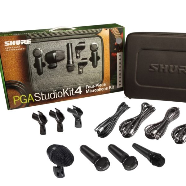 Shure PGASTUDIOKIT4 Micrófonos estudio set 4