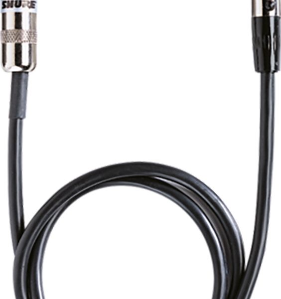 Shure WA302 Cable 2 5 Pies Instrumentos Sistema Petaca