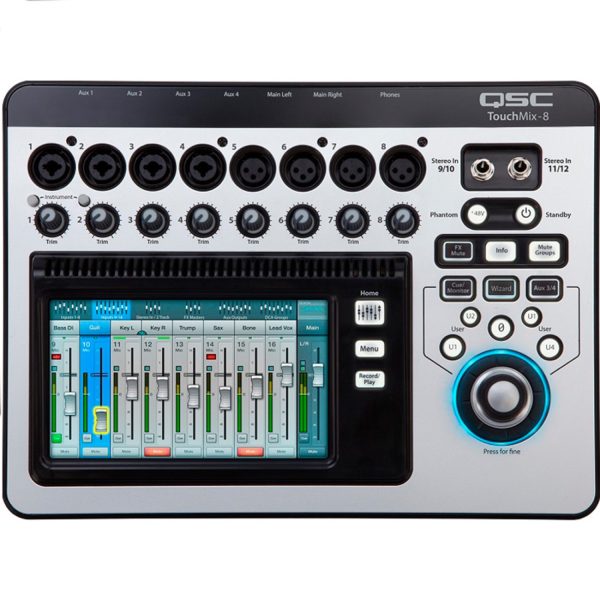 Qsc TOUCHMIX-8 Consola Mezclador audio