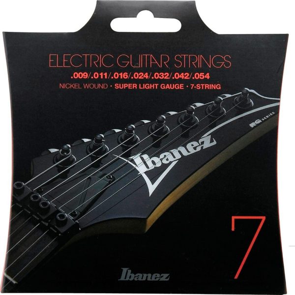 Encordado Ibanez IEGS70 Guitarra electrica 7C