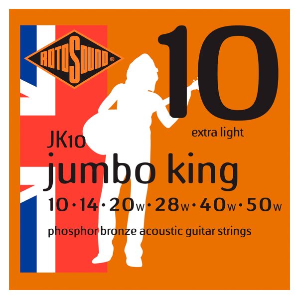Encordado Rotosound JK10 jumbo