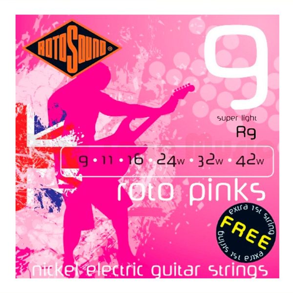 Encordado Rotosound R97F Guitarra electrica 7C