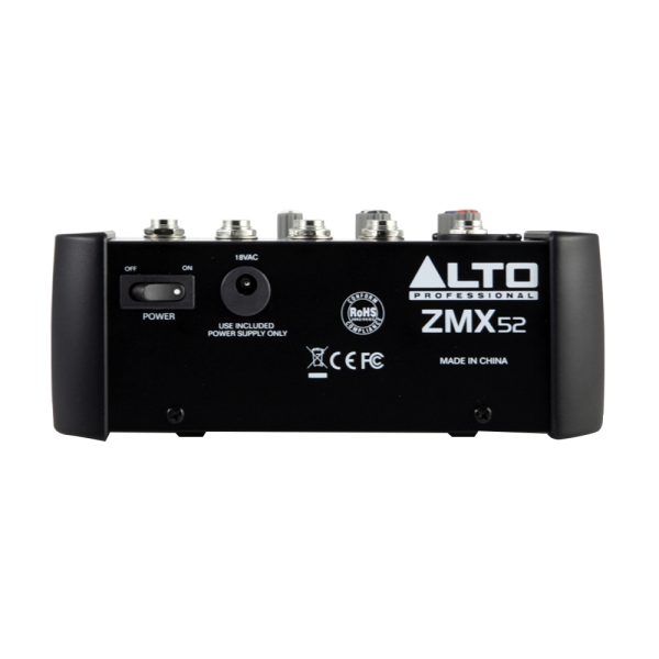 Consola Alto ZMX52 Mezclador audio