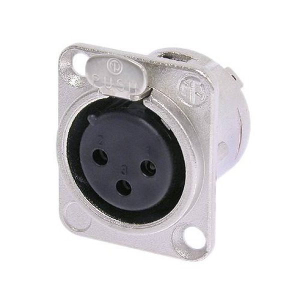 Chasis Neutrik NC3FDL1