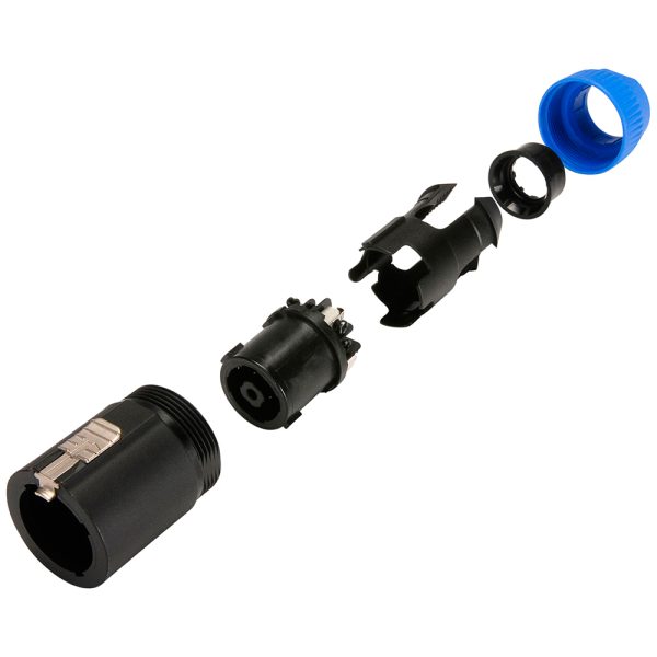 Conector Neutrik NL8FC Speakon 8 Polos