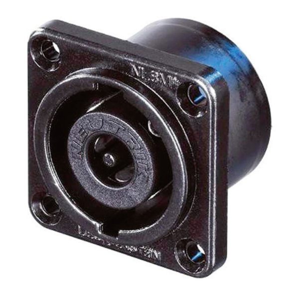 Conector Neutrik NL8MPRBAG Speakon Chassis 8 Polos