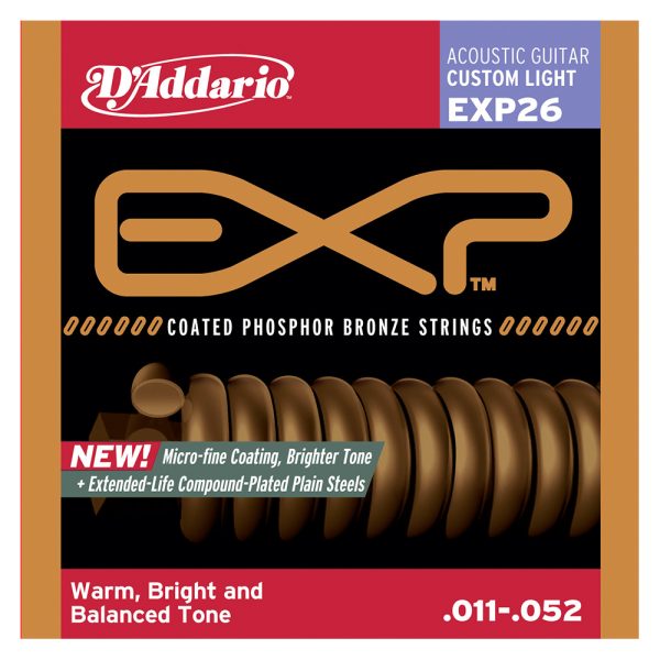 Encordado D'Addario EXP26 Guitarra Electroacustica