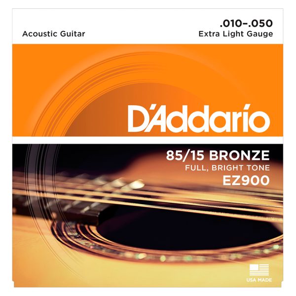 Encordado D'Addario EZ900 Guitarra Electroacustica
