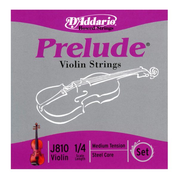D'Addario J810 Encordado Violin prelude 42826