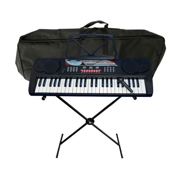 Combo Pressler GV Teclado Organeta Micrófono Estuche