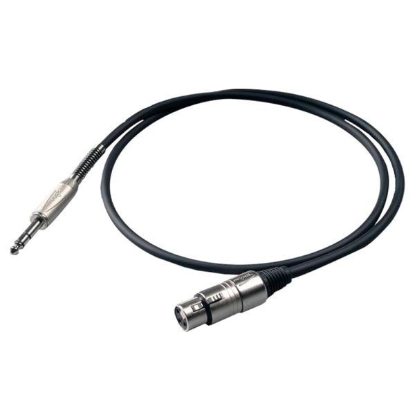 Proel BULK210LU5 Cable 6.3 TRS / XLR 5M