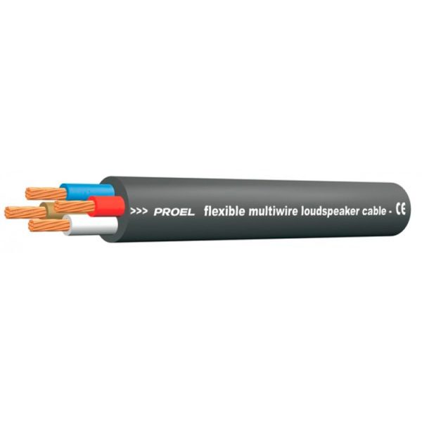 Proel HPC644 Cable Encauchetado 4X12 Cabinas 100M