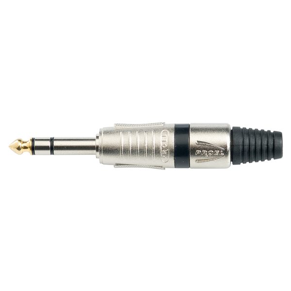 Proel S3CPROBK Conector Punta Dorada