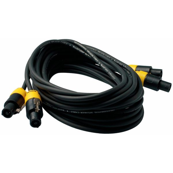 Cable Rockcable RCL30513D8 cabina Speakon Negro 6M