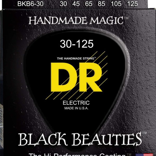 Dr BKB630 Encordado Bajo electrico Negro 6C