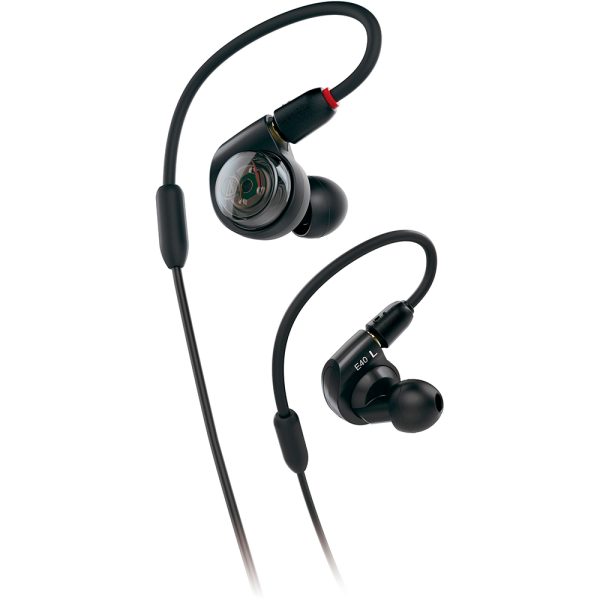 Audio-technica ATH-E40 Audífonos In-ear monitoreo Negro