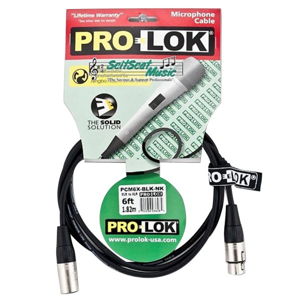 Cable Prolok PCM25XNK Micrófono XLR / XLR Azul