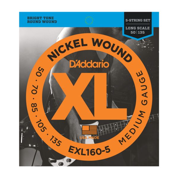 Encordado D'Addario EXL1605 Bajo Electrico 5C