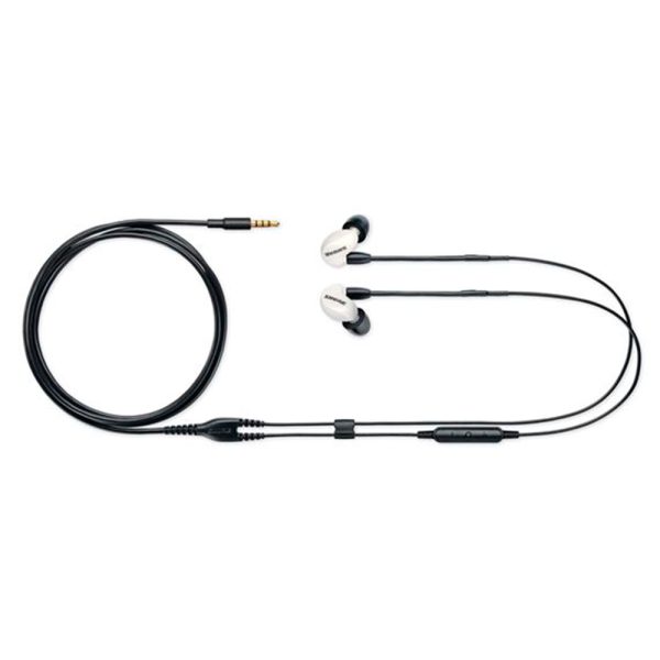 Shure SE215M+SPE Audífonos In Ear monitoreo aislantes Blanco