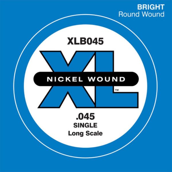 D'Addario XLB045 Cuerda Bajo Electrico 1a 0.045