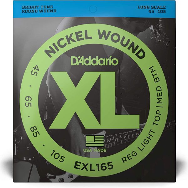 D'Addario EXL165 Encordado Bajo Electrico 4C
