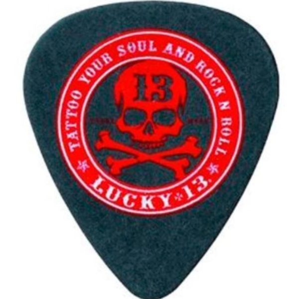 Pick Dunlop L12R60 guitarra Lucky 13 Rock N Roll .60mm