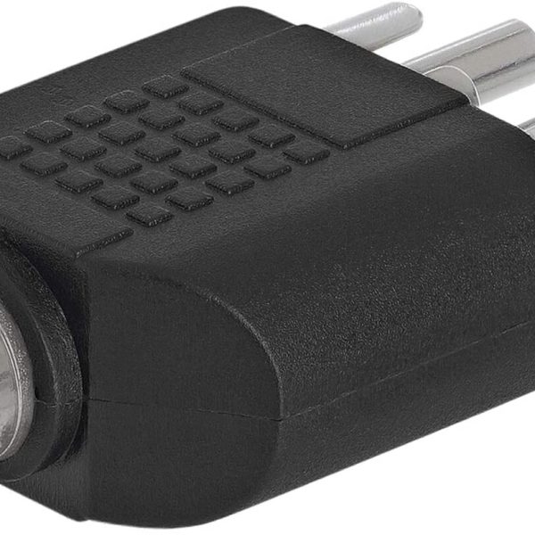 Adaptador Zuinsai ZSE6070 2 Plug Rca A 1