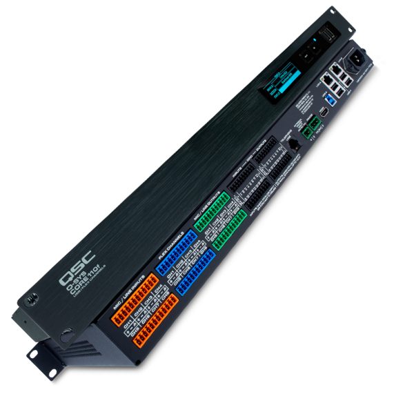 Procesador Qsc CORE 110F 24 canales audio VoIP USB